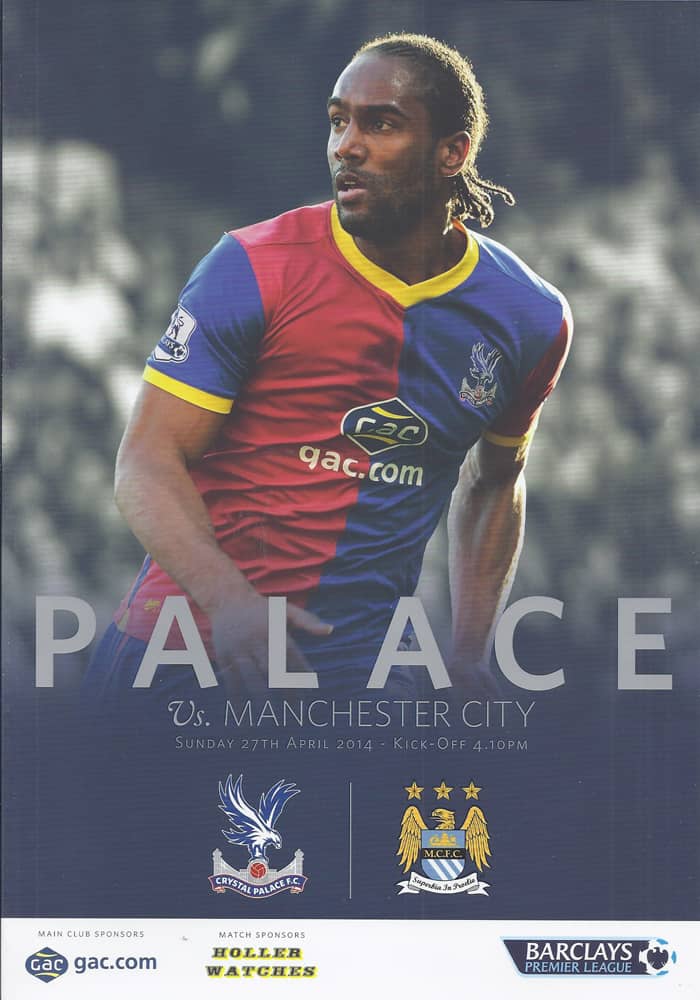 Crystal Palace FC v Manchester City FC